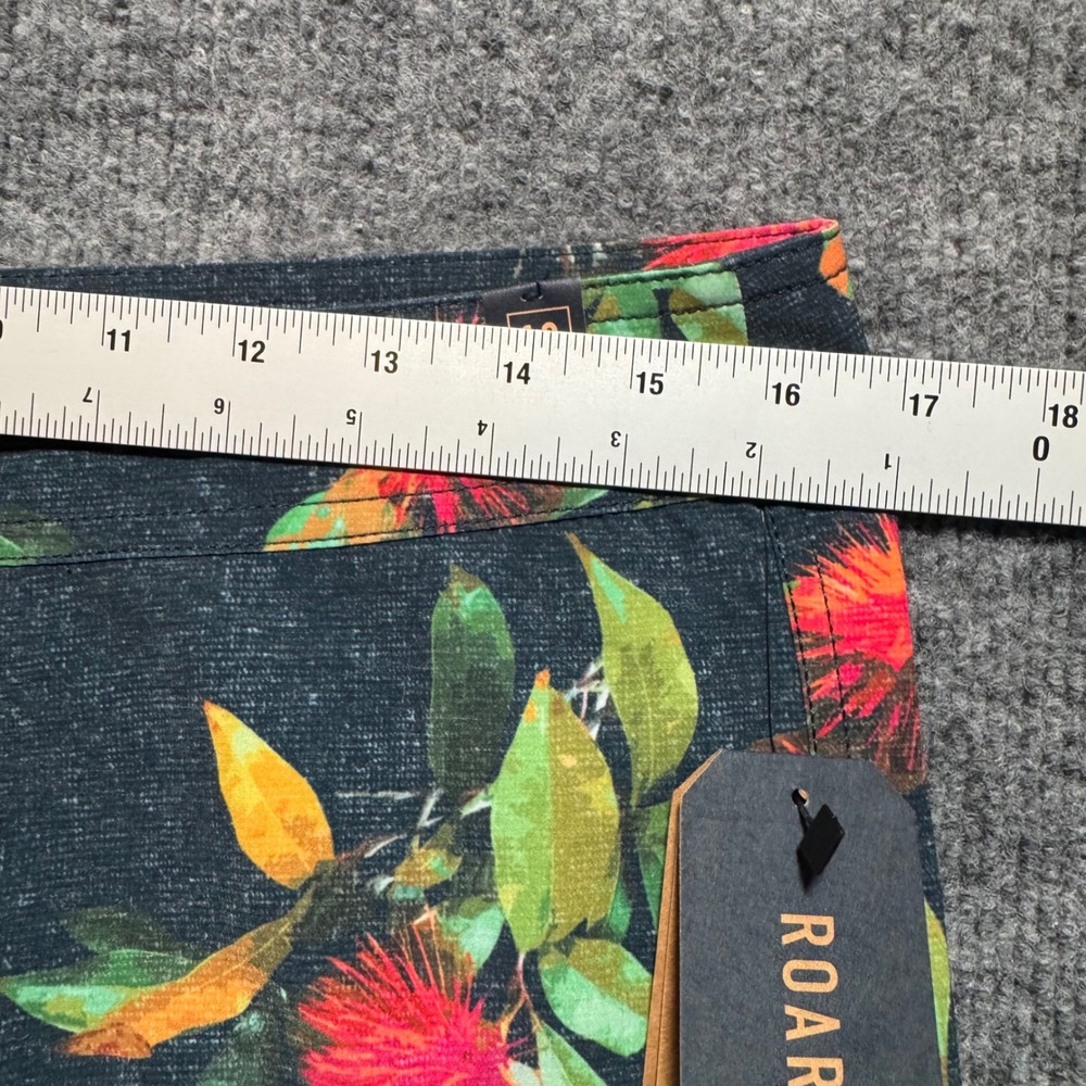 ROARK Passage Size 31 Boardshorts Men's Floral Hemp Blend Swimsuit Trunks Surfer - Picture 10 of 12